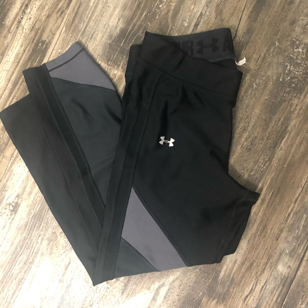 Under Armour leggings size L black/grey